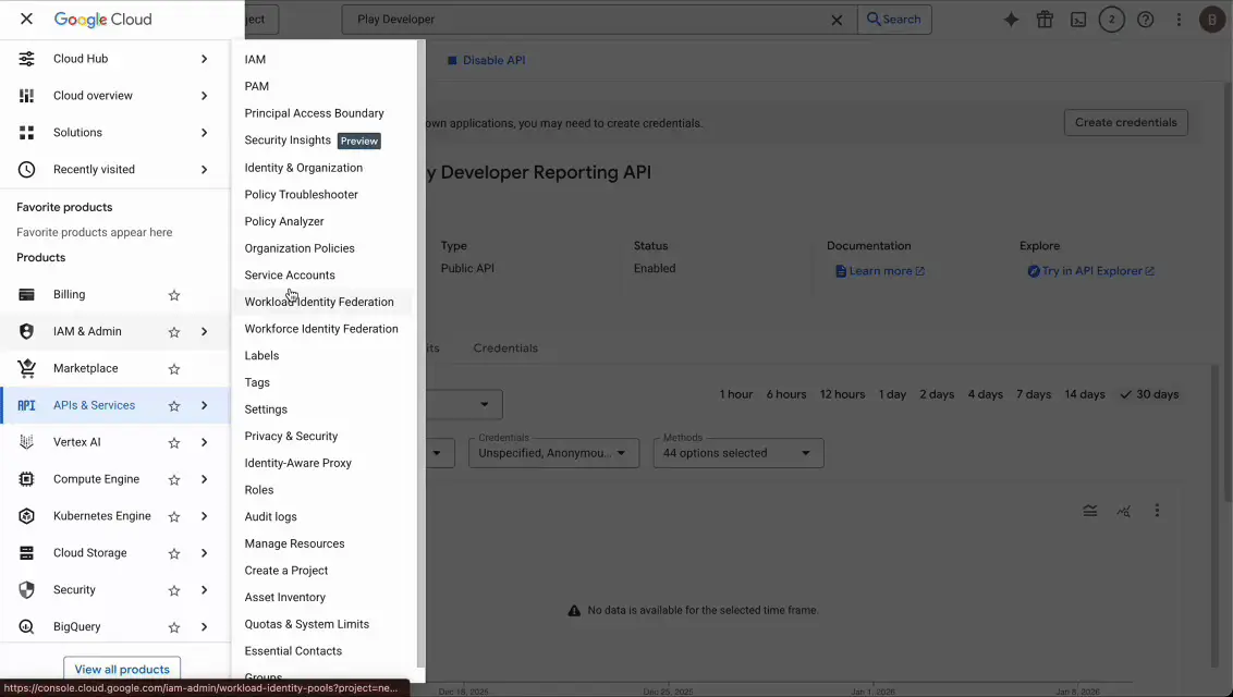 Create Service Account